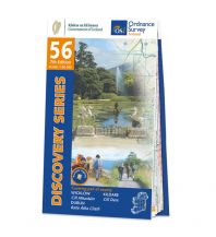 Wanderkarten Irland OSi Discovery Map 56, Wicklow, Dublin, Kildare 1:50.000 Ordnance Survey UK