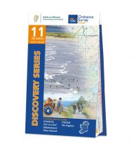 Hiking Maps Ireland OSi Discovery Map 11, Donegal 1:50.000 Ordnance Survey UK