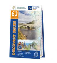Hiking Maps Ireland OSi Discovery Map 62, Carlow, Wexford, Wicklow 1:50.000 Ordnance Survey UK