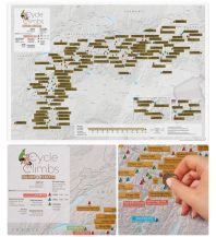 Europa MI Collect & Scratch - Alpine Cycle Climbs Maps International