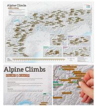 Wanderkarten MI Collect & Scratch - Alpine Climbs Maps International