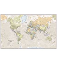 Weltkarten Classic World Map political - Weltkarte 1:30.000.000 Maps International