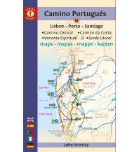 Long Distance Hiking Camino Portugués - Karten Camino Guides