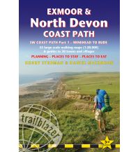 Weitwandern Exmoor & North Devon Coast Path Trailblazer Publications