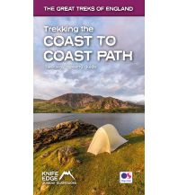 Long Distance Hiking Trekking the Coast to Coast Path Knife edge