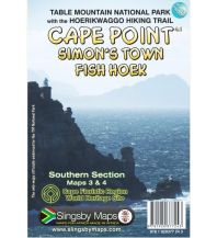 Wanderkarten Südafrika Slingsby Hiking Map Südafrika - Cape Point, Simon's Town, Fish Hoek 1:20.000 Slingsby 