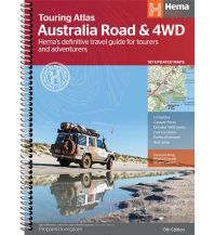 Australia Road & 4WD Touring Atlas Hema Maps
