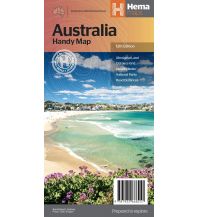 Australia Handy Map 1:6.500.000 Hema Maps