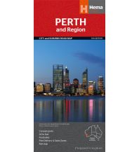 Perth & Region 1:12.500/1:115.000 Hema Maps