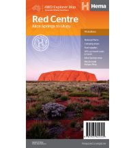 Straßenkarten Australien - Ozeanien Hema Maps - Red Centre Australia - Alice Springs to Uluru 1:550.000 Hema Maps