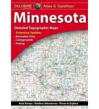 Reise- und Straßenatlanten DeLorme Atlas Gazetteer - Minnesota DeLorme Mapping Inc.
