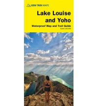 Wanderkarten Kanada Gem Trek Trail Map and Guide 4, Lake Louise & Yoho 1:50.000 Gem Trek Publishing