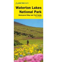 Hiking Maps Canada Gem Trek Map 15, Waterton Lakes National Park 1:50.000 Gem Trek Publishing