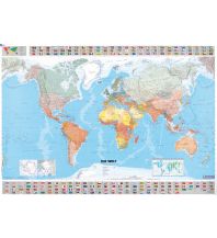 Weltkarten Die Welt politisch 1:28.500.000 Michelin