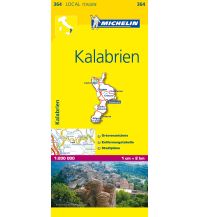 Road Maps Italy Michelin Regionalkarte 364 Italien, Kalabrien 1:200.000 Michelin