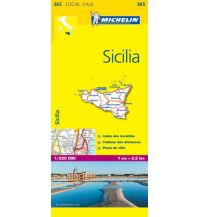 Straßenkarten Sicilia Sizilien 1:200.000 Michelin france