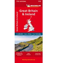 Straßenkarten Irland Michelin Großbritannien / Irland Michelin