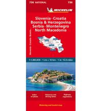 Road Maps Montenegro Michelin Slowenien Montenegro Bosnien Kroatien Serbien Michelin