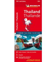 Straßenkarten Michelin Thailand Michelin