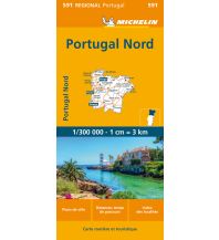 Road Maps Michelin Straßenkarte 591 - Portugal Nord 1:300.000 Michelin france