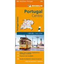 Straßenkarten Michelin Portugal Mitte Michelin