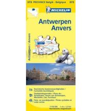 Straßenkarten Belgien Michelin Frankreich Straßenkarte 373, Flandern - Provinz Antwerpen 1:150.000 Michelin france