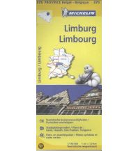 Road Maps Michelin Straßenkarte 375 - Limburg 1:150.000 Michelin france