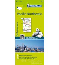 Straßenkarten Michelin Pazifik Nord-West Michelin