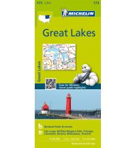 Straßenkarten Michelin Great Lakes Michelin
