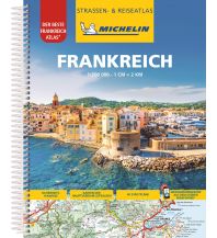 Reise- und Straßenatlanten Michelin Straßenatlas Frankreich mit Spiralbindung Michelin