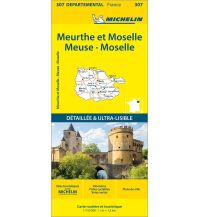 Road Maps Michelin Straßenkarte Local 307 Frankreich, Lothringen 1:150.000 Michelin