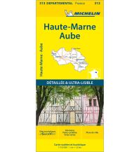 Road Maps France Michelin Straßenkarte Local 313 Frankreich, Südl.Champagne 1:150.000 Michelin