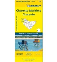 Road Maps Charente / Charente-Maritime 1:150.000 Michelin