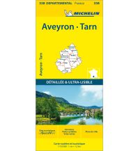 Road Maps Aveyron / Tarn 1.150.000 Michelin