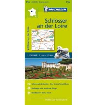 Straßenkarten Michelin Schlösser an der Loire Michelin