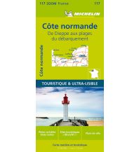 Straßenkarten Frankreich Michelin Normandie Küste Michelin