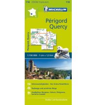 Road Maps France Michelin Périgord, Quercy Michelin