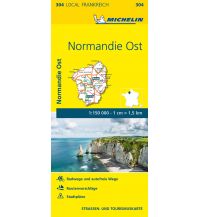 Road Maps France Michelin Straßenkarte Local 304 Frankreich, Normandie Ost 1:150.000 Michelin