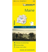 Straßenkarten Frankreich Michelin Straßenkarte Local 310 Frankreich, Maine 1:150.000 Michelin