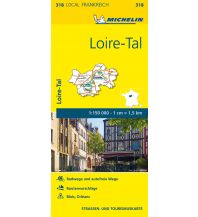 Road Maps France Michelin Straßenkarte Local 318 Frankreich, Loire-Tal 1:150.000 Michelin