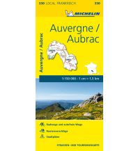 Straßenkarten Frankreich Michelin Straßenkarte Local 330 Frankreich, Auvergne-Aubrac 1:150.000 Michelin