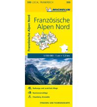 Straßenkarten Frankreich Michelin Straßenkarte Local 333 Frankreich, Französische Alpen Nord 1:150.000 Michelin