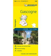 Straßenkarten Frankreich Michelin Straßenkarte Local 336 Frankreich, Gascogne 1:150.000 Michelin