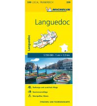 Road Maps France Michelin Straßenkarte Local 339 Frankreich, Languedoc 1:150.000 Michelin