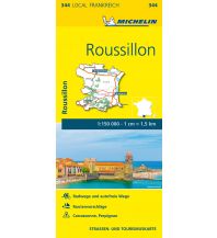 Straßenkarten Frankreich Michelin Straßenkarte Local 344 Frankreich, Roussillon 1:150.000 Michelin