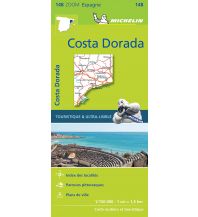 Straßenkarten Spanien Michelin Straßenkarte Zoom 148 Spanien, Costa Daurada/Costa Dorada 1:150.000 Michelin france