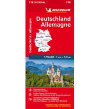Straßenkarten Michelin Straßenkarte Deutschland 1:750.000 Michelin