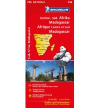 Straßenkarten Michelin Zentral- und Südafrika, Madagaskar Michelin