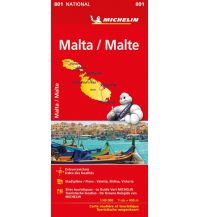 Straßenkarten Malta Michelin Malta 1:50.000 Michelin