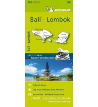 Straßenkarten Michelin Bali, Lombock Michelin